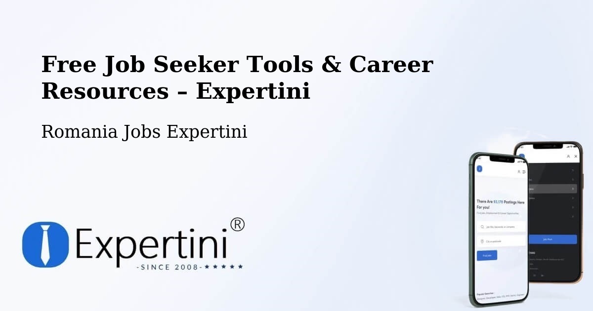 Free Job Seeker Tools & Career Resources – Mura Mică - Mura Mică, Romania Jobs Expertini